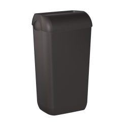   Mar Plast falra is szerelhető szemetes fedéllel 23 L fekete