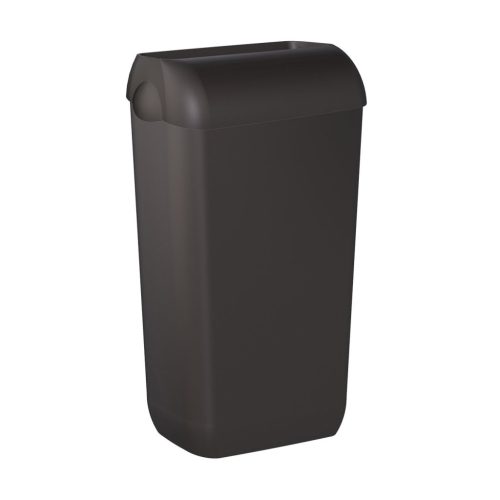 Mar Plast falra is szerelhető szemetes fedéllel 23 L fekete