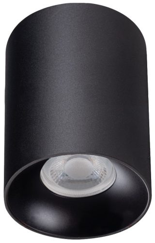 Avide GU10 Lámpatest Kerek Fekete