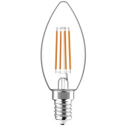 Avide LED Filament Candle 6.5W E14 WW 2700K High Lumen