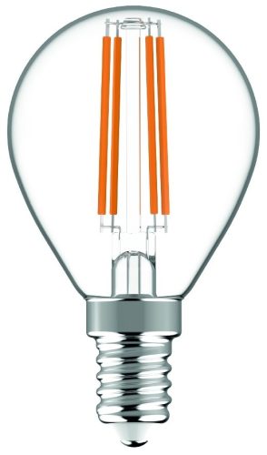 Avide LED Filament Mini Globe 4.9W E14 WW 2700K Super High Lumen