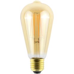   Avide LED Filament ST57 7W Fényerőszabályzós Borostyán E27 WW 2500K