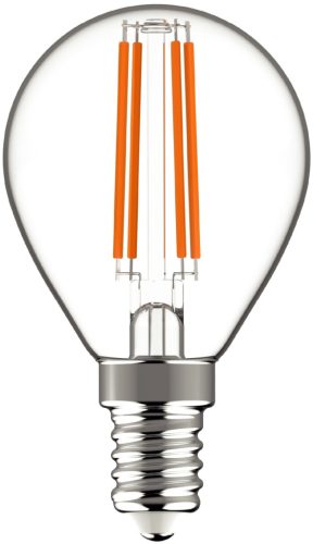 Avide LED Filament Mini Globe 5.9W E14 WW 2700K Fényerőszabályozható