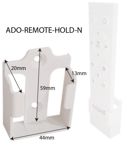 Avide Design Oyster Fali Tartó 2-es típusú Távirányítóhoz