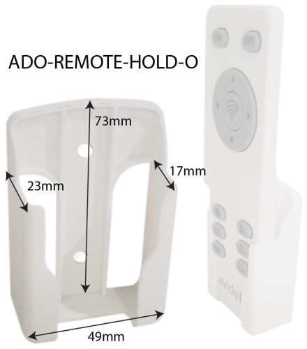 Avide Design Oyster Fali Tartó 1-es típusú Távirányítóhoz