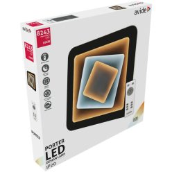   Avide Design Mennyezeti Lámpa Porter 106W(53+53) RF Távirányítóval