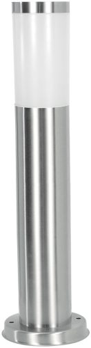 Avide kültéri álló lámpa Boca 1xE27 450mm IP44 Szatén Nikkel