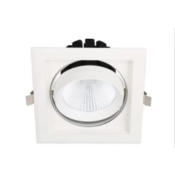   Avide LED mélysugárzó Négyzetes 1x30W IP20 2800lm 20° WW 3000K