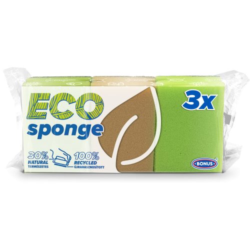 Bonus Formázott mosogatószivacs 3 darabos