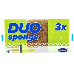 Bonus karcmentes mosogatószivacs 3 darabos