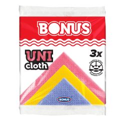 Bonus Uni kendő 38x38cm 3 darabos