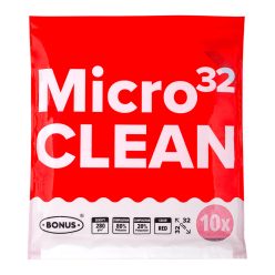   Bonus Mikroszálas univerzális kendő 32x32cm piros 10 darabos