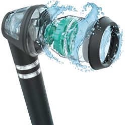   POSEION BT100® Prémium koreai revitalizáló zuhanyfej vízszűrővel, mágneses-ionizáló technológiával, szürke