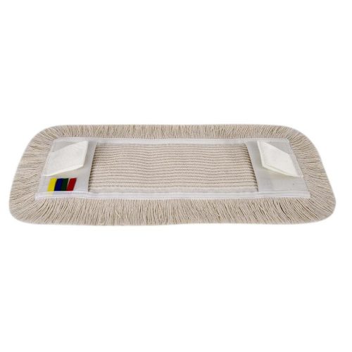 Mop pamut extra 50cm szalagfüles és zsebes