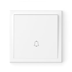 Commel Adria csengő kapcsoló N101 süllyesztett fehér