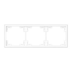 Commel Adria hármas keret fehér  