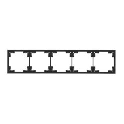 Commel Adria ötös keret fekete 