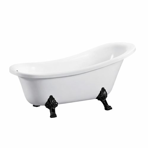 Clark szabadon álló fürdőkád fém lábakkal