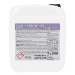   D-Hand QV HAB fertőtlenítő baktericid, fungicid, tuberkolocid, virucid, MRSA hatású habszappan 5kg