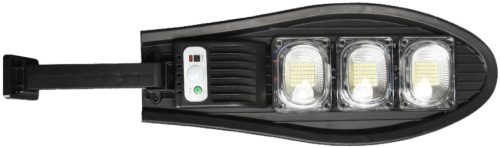 Entac LED Szolár Utcai Lámpa Távirányítóval, Mozgásérzékelővvel Autamata Dimm funkcióval, 1500lm