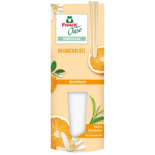 Frosch oase pálcikás légfrissítő narancs 90ml utántöltő