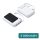 Powerbank napelemmel 4 töltőkábellel 5000mAH