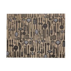   Infibra tányéralátét Brunch Villásreggeli mintás 30x40cm 250 darab/csomag