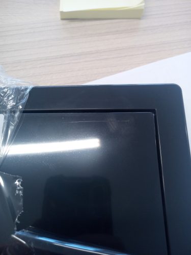 SÉRÜLT Virone revíziós szerelő ajtó műanyag  fekete 30x30cm 