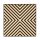 Akusztikus falpanel Deco IV bambusz hatású 60x60x1,8 cm