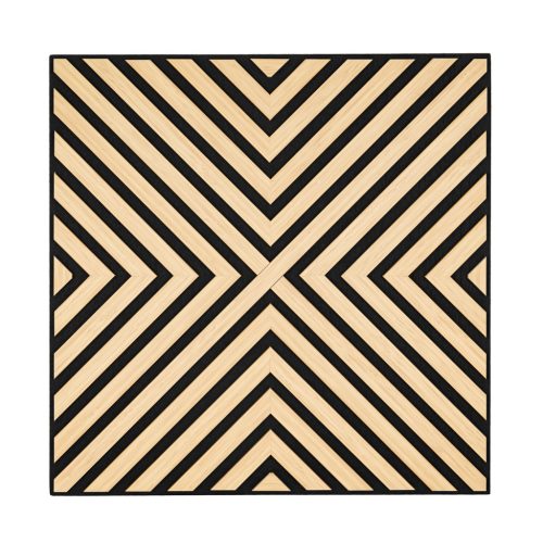 Akusztikus falpanel Deco IV bambusz hatású 60x60x1,8 cm