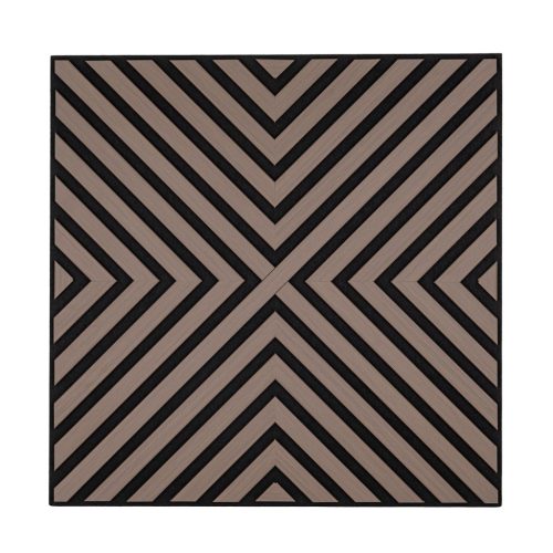 Akusztikus falpanel Deco IV olajos tölgy hatású 60x60x1,8 cm