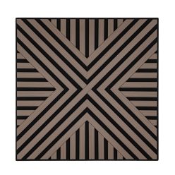   Akusztikus falpanel Deco VII olajos tölgy hatású 60x60x1,8 cm