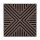 Akusztikus falpanel Deco VII dió hatású 60x60x1,8 cm