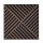 Akusztikus falpanel Deco VIII dió hatású 60x60x1,8 cm
