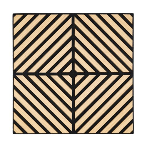 Akusztikus falpanel Deco IX bambusz hatású 60x60x1,8 cm