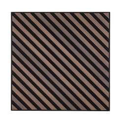 Akusztikus falpanel Deco III dió hatású 60x60x1,8 cm