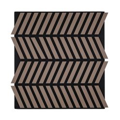   Akusztikus falpanel Deco XII olajos tölgy hatású 60x60x1,8 cm