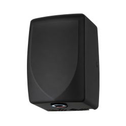 Kézszárító Mini, fekete, rozsdamentes acél 1350W