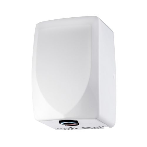 Kézszárító Mini, fehér, rozsdamentes acél 1350W