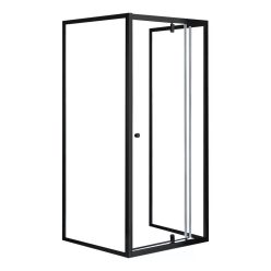   Flexi 90x90 cm falsíkra szerelhető szögletes zuhanykabin zuhanytálca nélkül