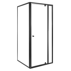   Flexi 90x90 cm sarokba szerelhető szögletes zuhanykabin zuhanytálca nélkül