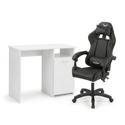 Family One íróasztal szett Raven gamer forgószékkel