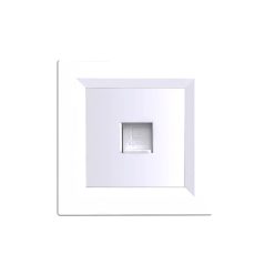 Nova UTP aljzat RJA-45 fehér kerettel