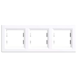 Nova hármas keret vízszintes fehér
