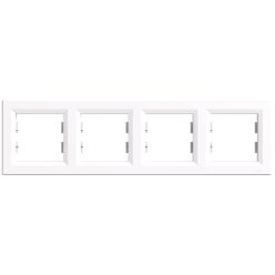 Nova négyes keret vízszintes fehér