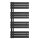 Solaro Design törölközőszárító radiátor 1200x600 mm fekete