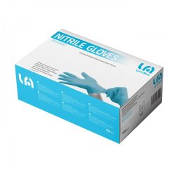   Lyncmed Nitril vizsgáló kesztyű, púdermentes, kék "M" 100 db/doboz