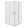 Malibu SQ 100x100 szögletes zuhanykabin zuhanytálca nélkül