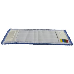Mop mikroszálas kék 40cm, zsebes és  3 lyukas füles mop