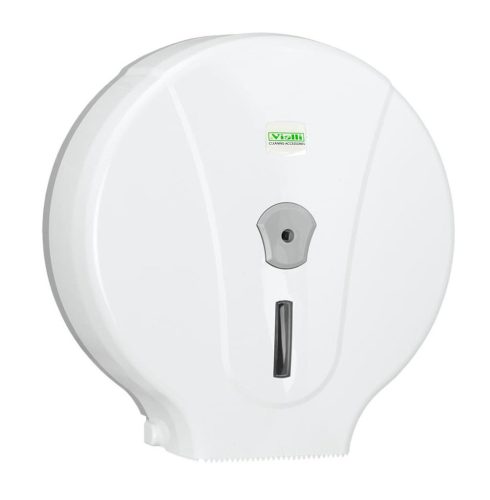 Vialli Maxi toalettpapír adagoló ABS műanyag, fehér